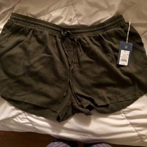 NWT Olive Shorts